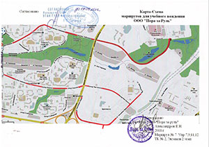 Экзаменационные маршруты ГАИ